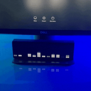 LaMetric Time Wi-Fi Clock for Smart Home Gif